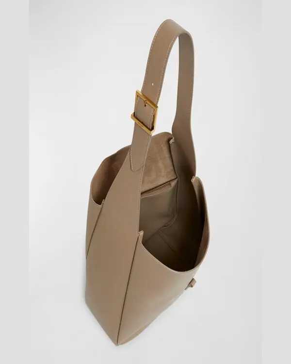 YSL shoulder hobo bag - dusty grey