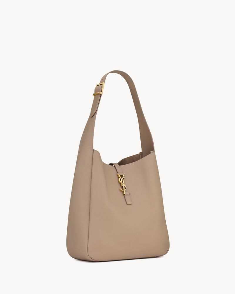 YSL shoulder hobo bag - dusty grey