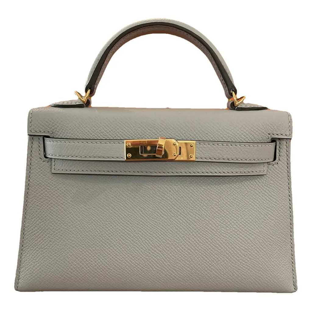 HRMS
Kelly Mini Sac à main 
Bleu