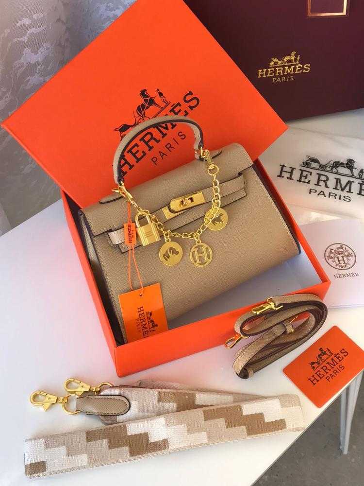 HRMS Sac baguette Kelly Mini