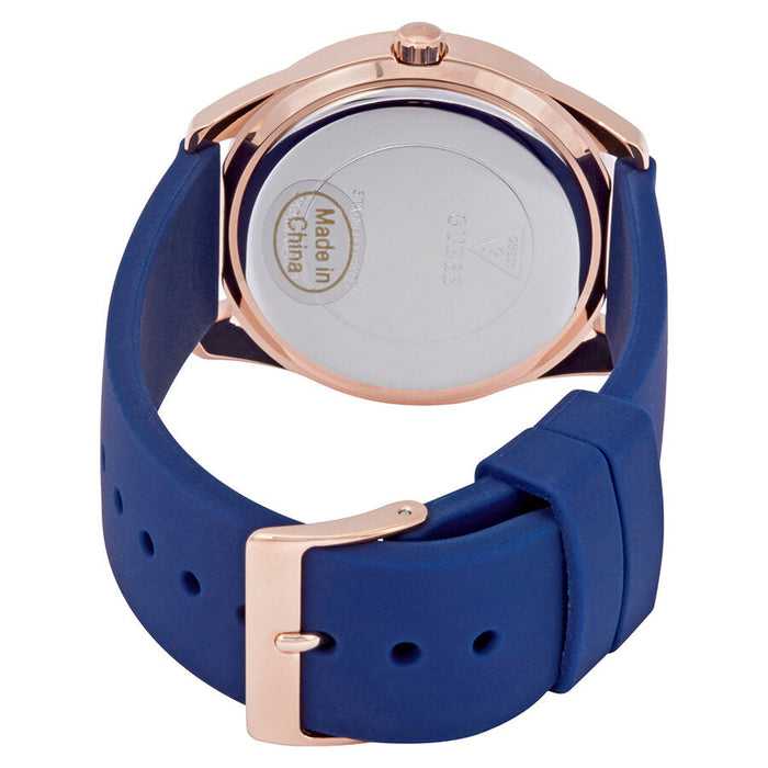 Gûess
g-twist silver dial blue silicone ladies watch w0911l6