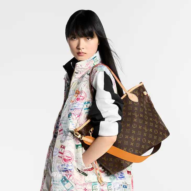 LV Sac Neverfull Bandoulière Inside Out MM