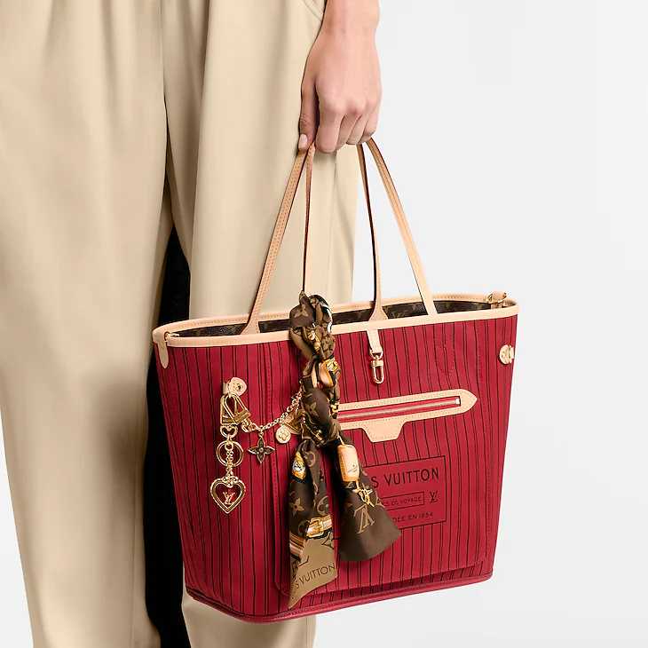 LV Neverfull Bandoulière Inside Out MM