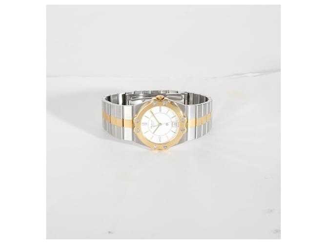 Montre unisexe Chopard St. Moritz 8023 en acier inoxydable 18 carats/or jaune