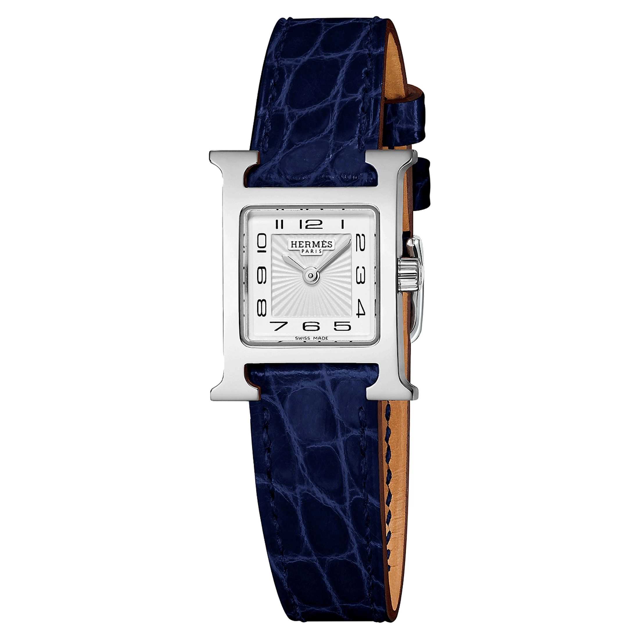 Montre HRMS Heure H Mini Modèle quartz cadran blanc