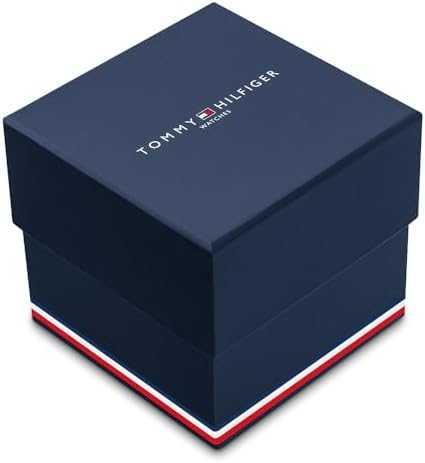 Tommÿ Hilfiger Jameson Montre Homme Multifonction Acier Cuir Bleu 1792051