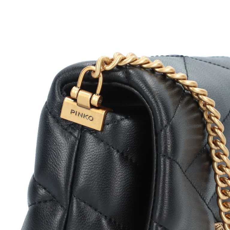 PÏNKÔ Love Click Bolsa de hombro Piel