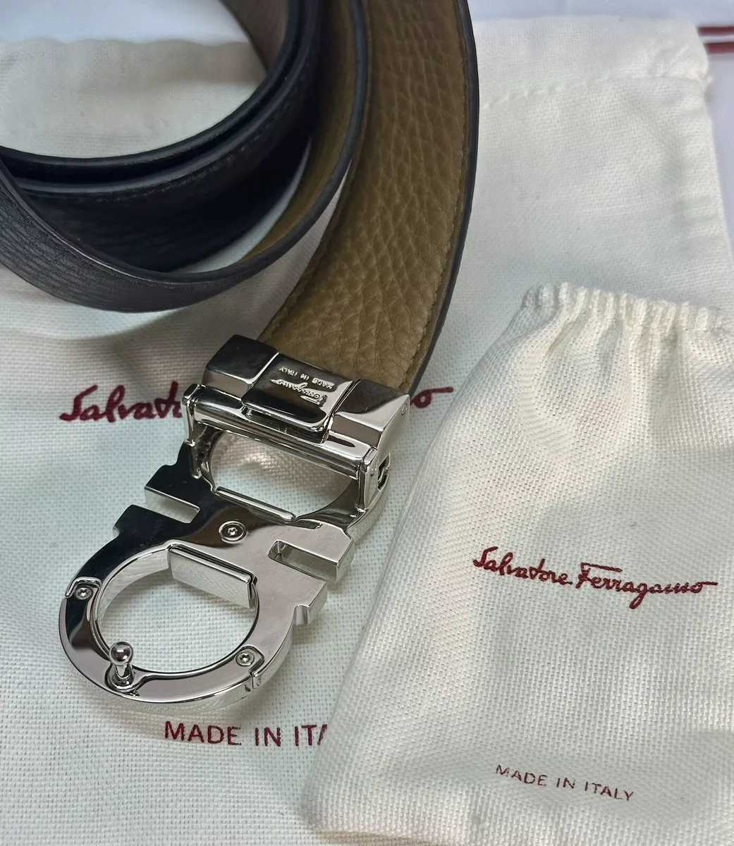 Ceinture Ferragamô noir imprimé