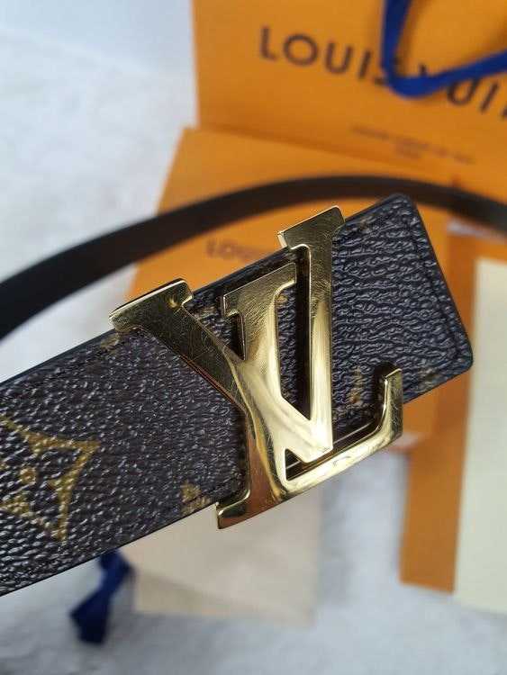 LV Belt INITIALES 30MM REVERSIBLE