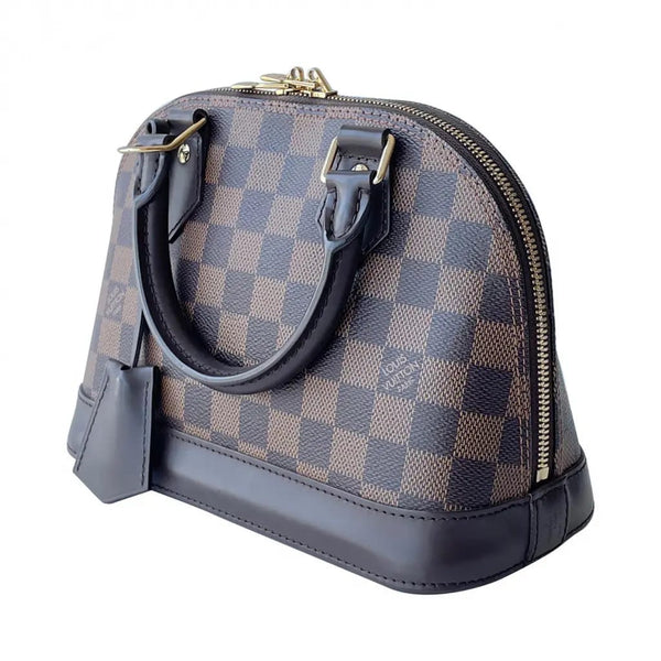 LV SAC À MAIN ALMA BB Damier en cuir