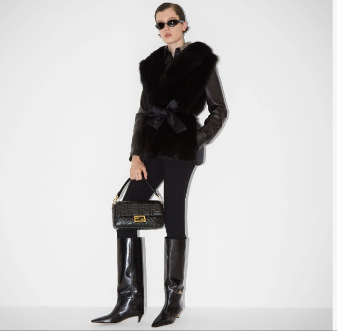 Fêndï Baguette
Sac noir