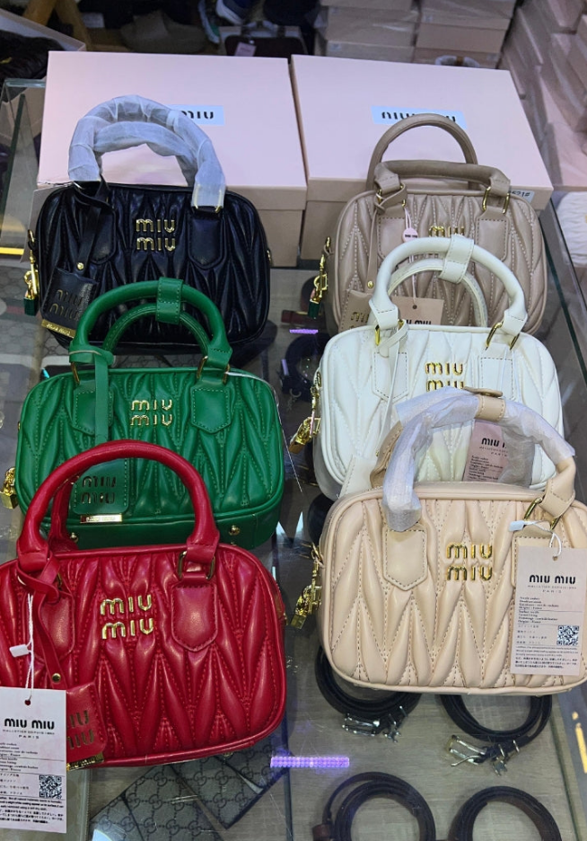 MIÛ MIÜ Arcadie Matelassé nappa bag