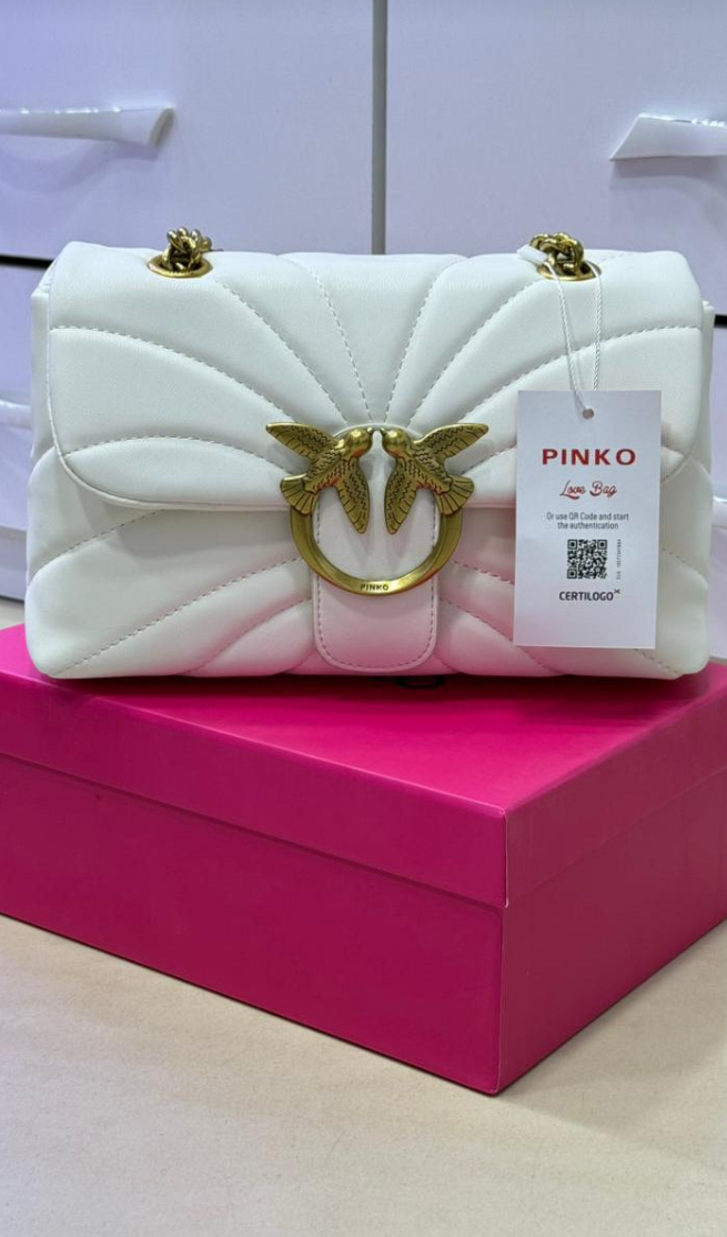 PÏNKÔ 
mini sac à bandoulière Love Puff