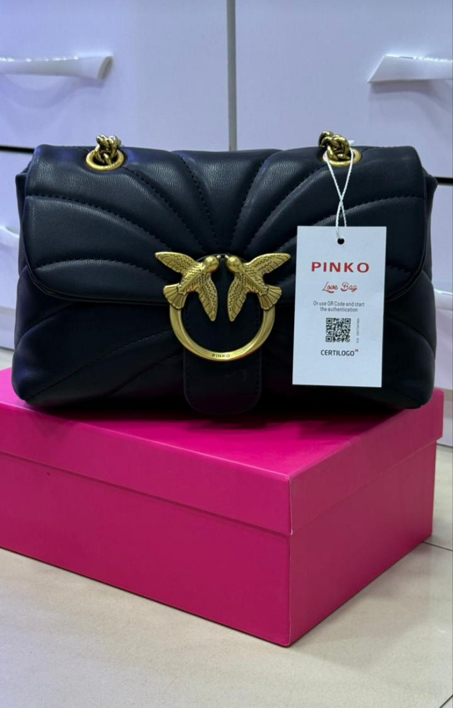 PÏNKÔ 
mini sac à bandoulière Love Puff