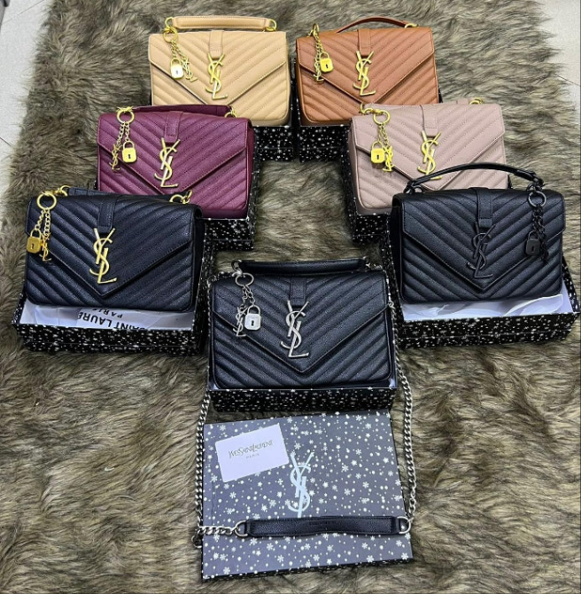 YSL Sac à main Collége monogramme