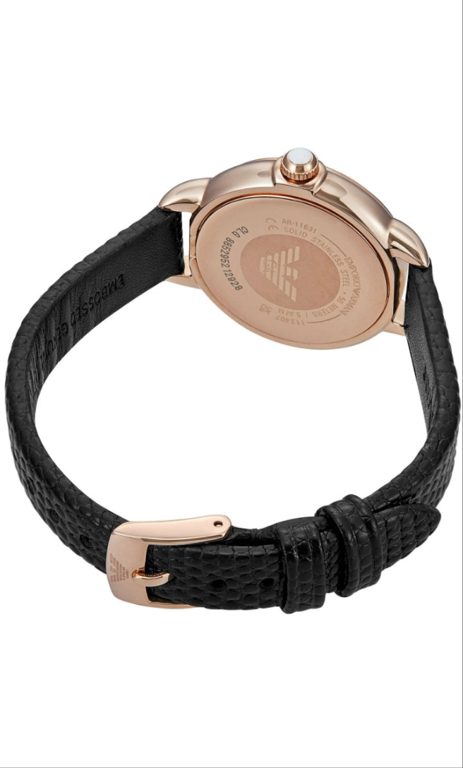 Empôriô Armani TRADIITIONAL MIA - Montre - black