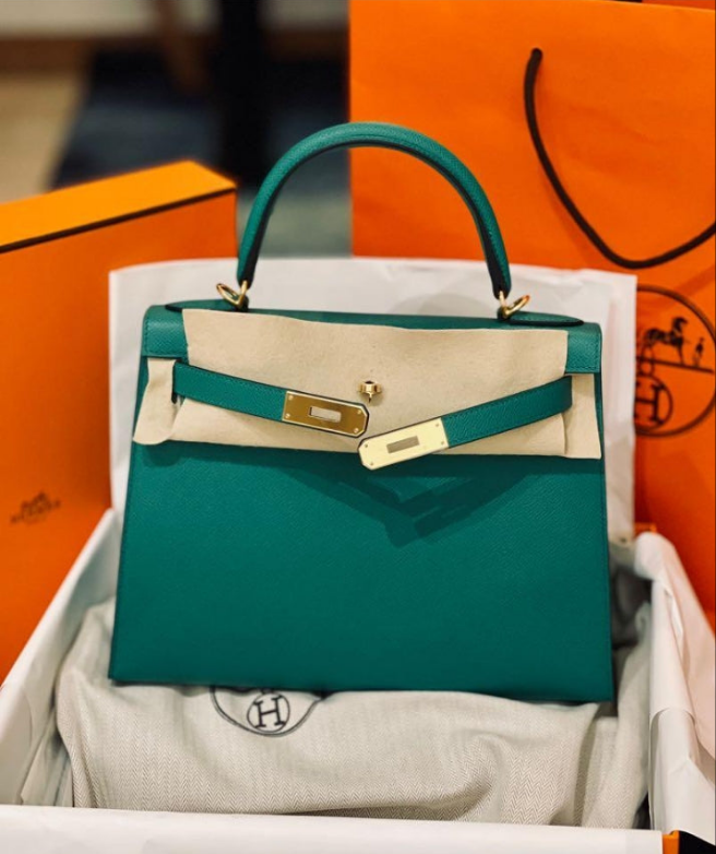 HRMS
Kelly HSS 25 Epsom Vert Jade