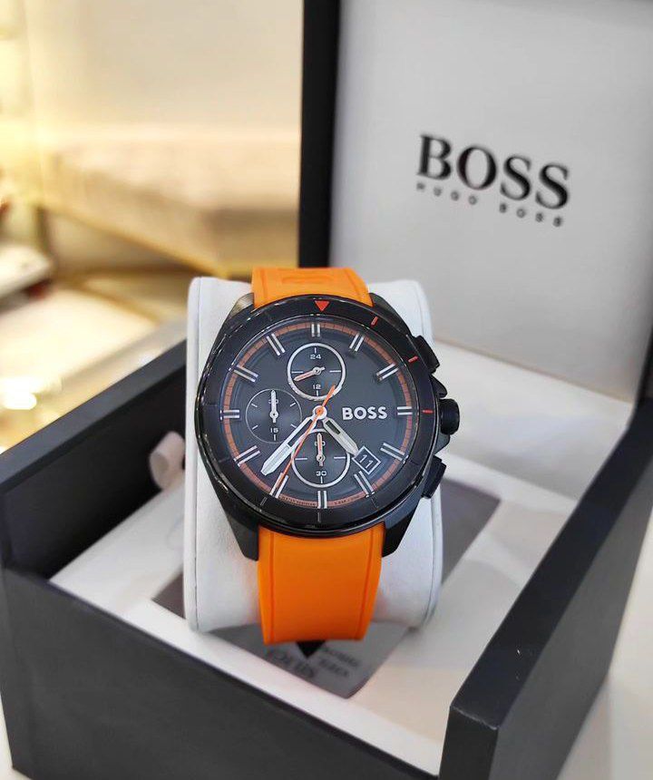 Montre HUGO BOS# Volane Orange