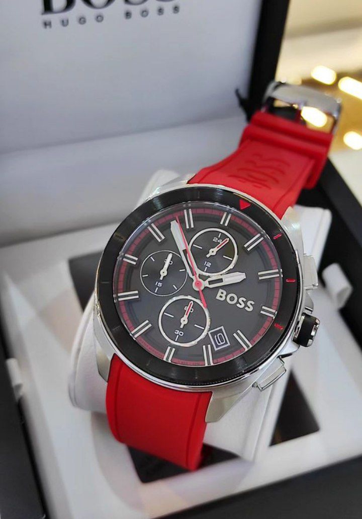 Montre HUGO BOS# Volane Red 1513959