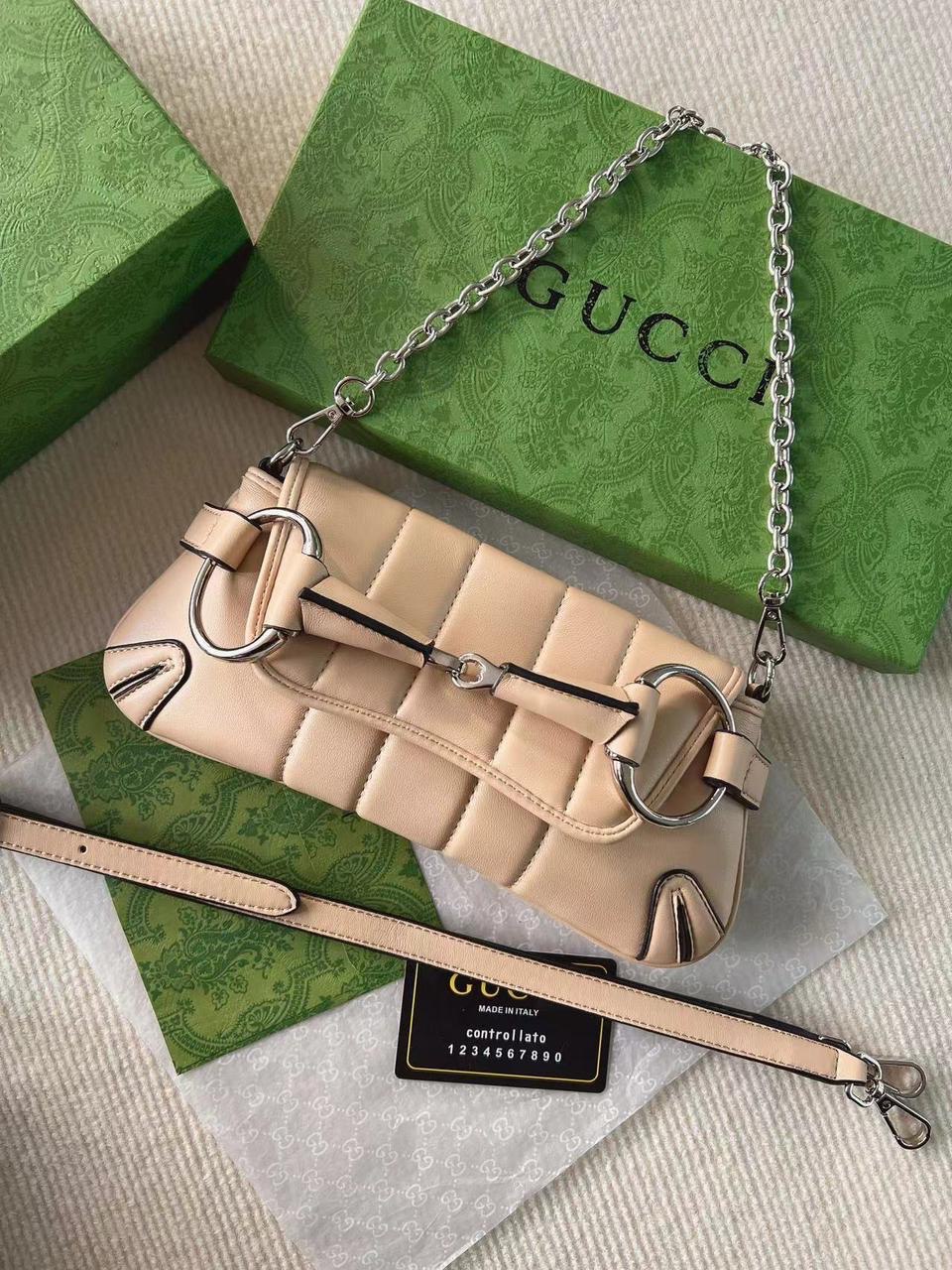 GG Sac à épaule Horsebit Chain
