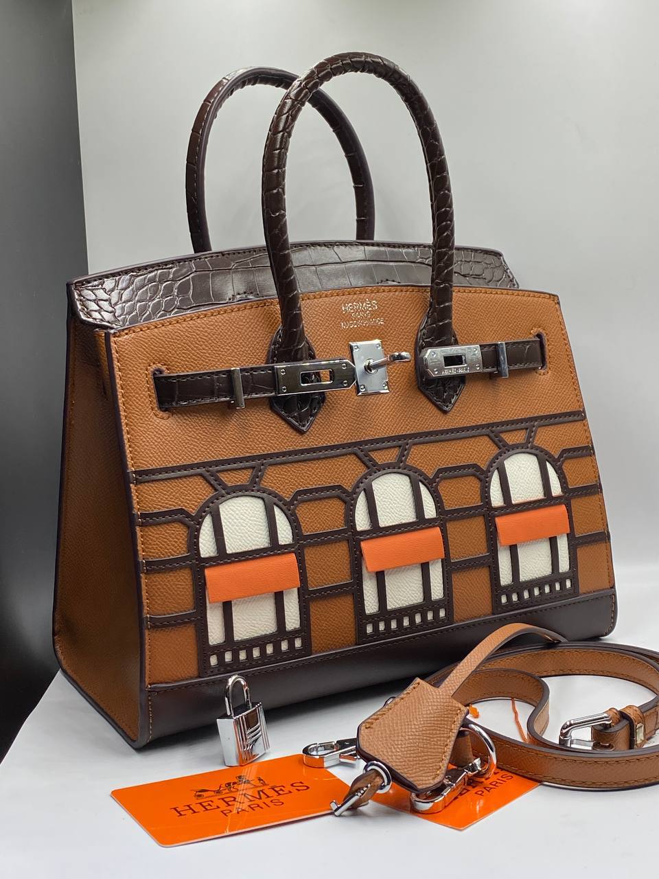 HRMS ALLIGATOR SAC FAUBOURG BIRKIN