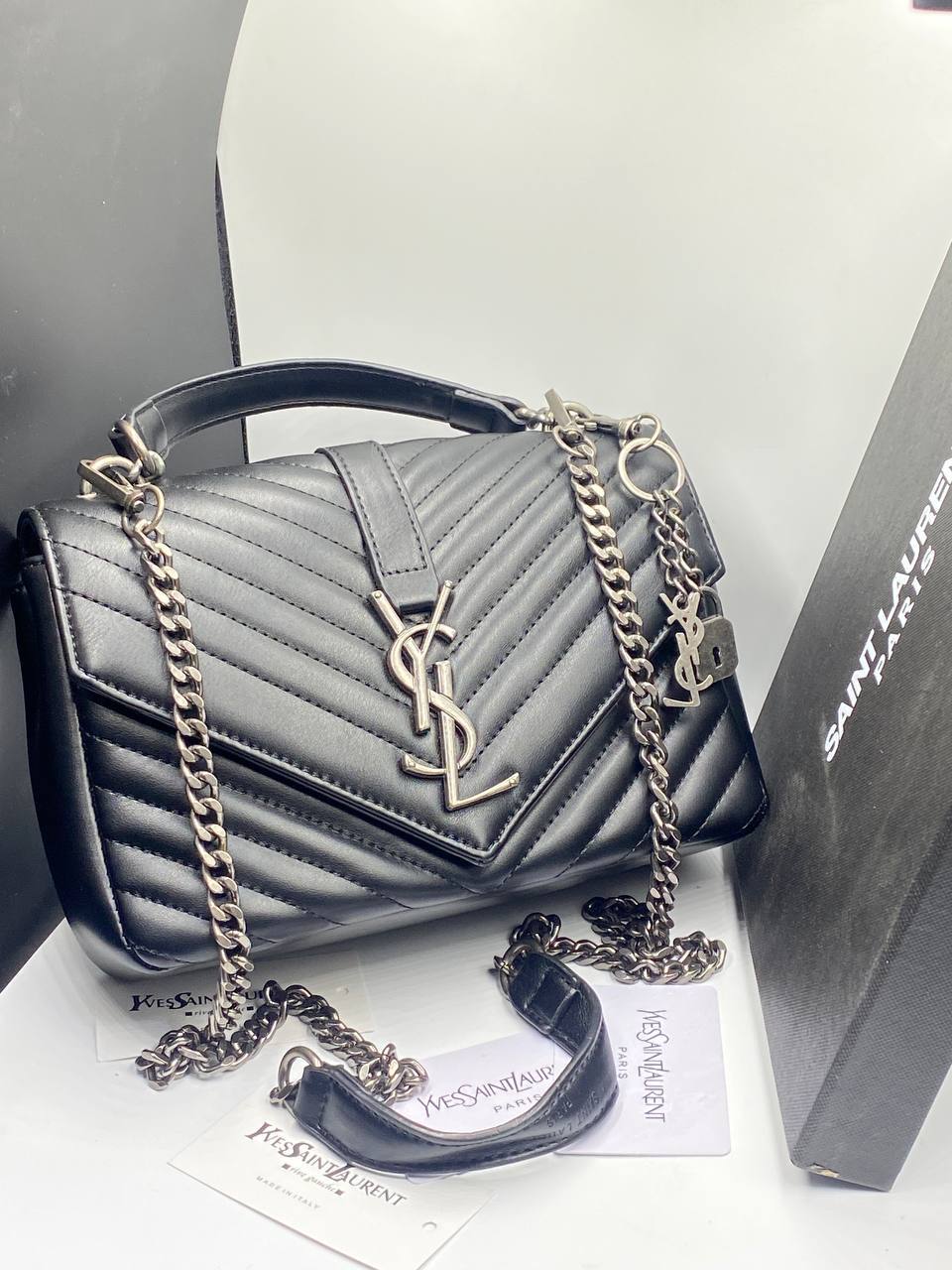 YSL Sac à main Collége monogramme