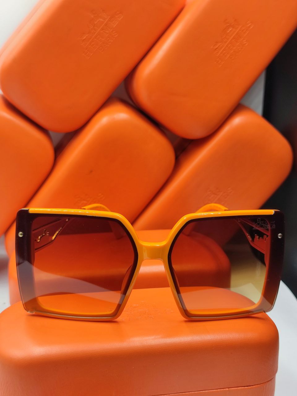 LUNETTE HERMÈS🧡 Orange femme