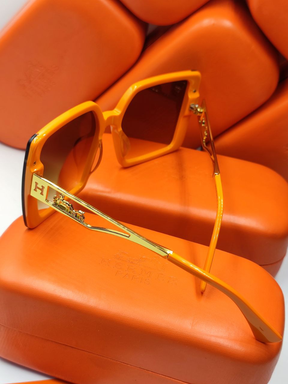 LUNETTE HERMÈS🧡 Orange femme