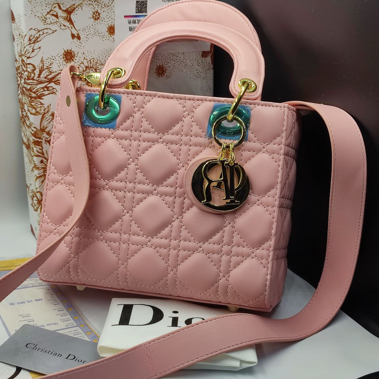 Ladÿ Diôr Sacs à main DIOR  Rose