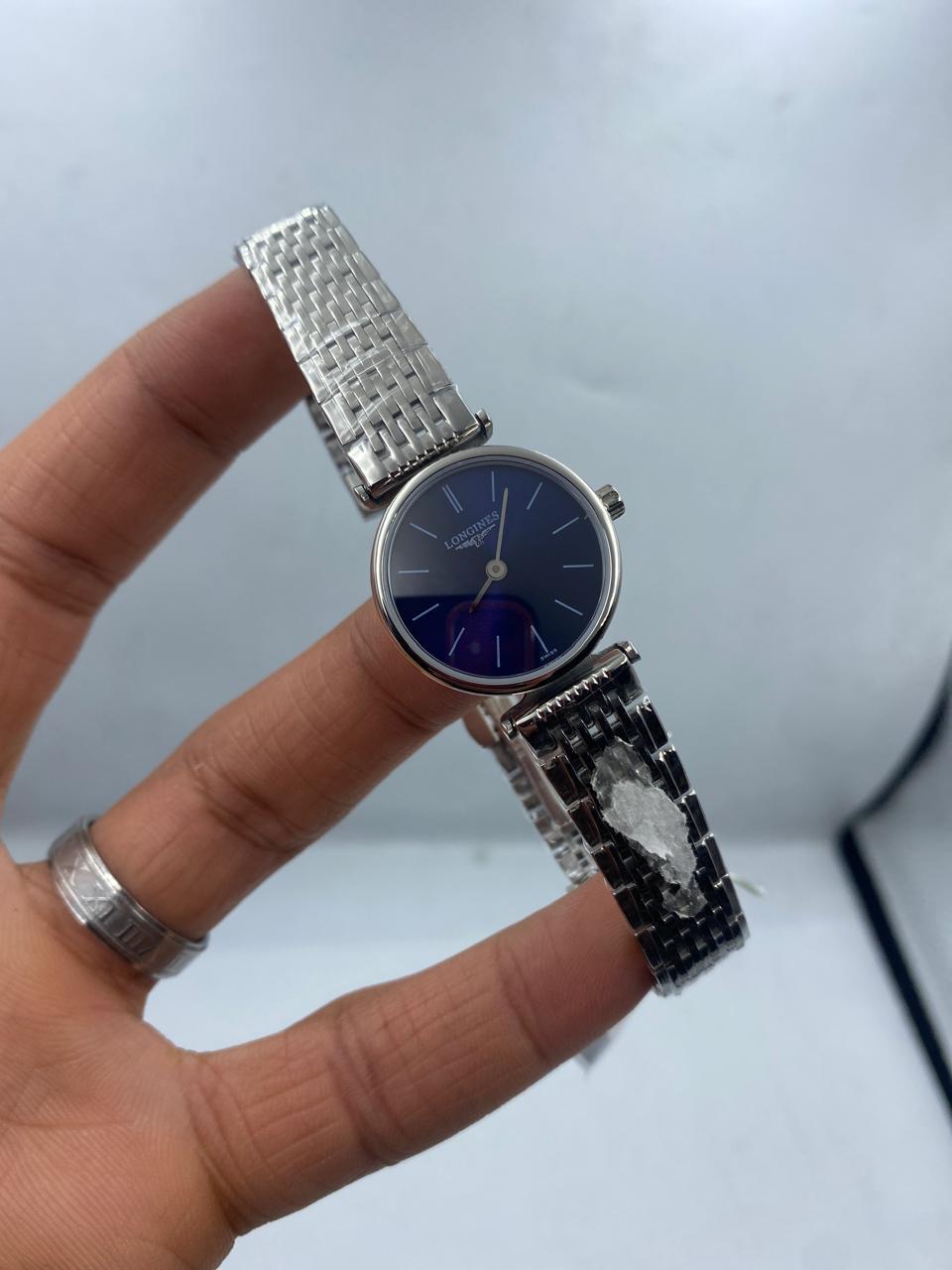 Montre Lôngines Pour Femme, bleu