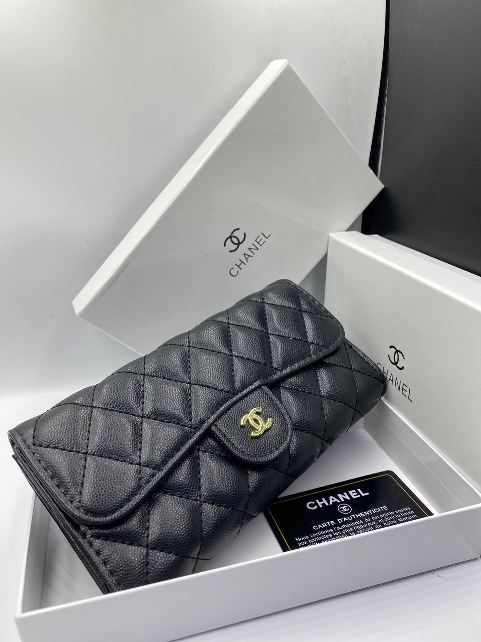 Ch@nel
Portefeuille Timeless/Classique, Noir