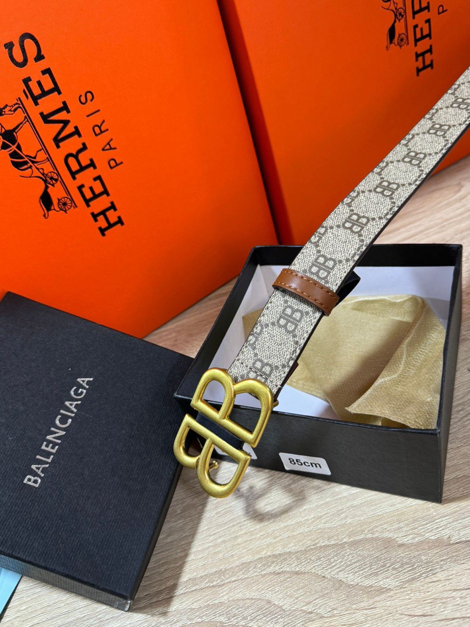 B@lenciaga
Ceinture Balenciaga, Marron T.95