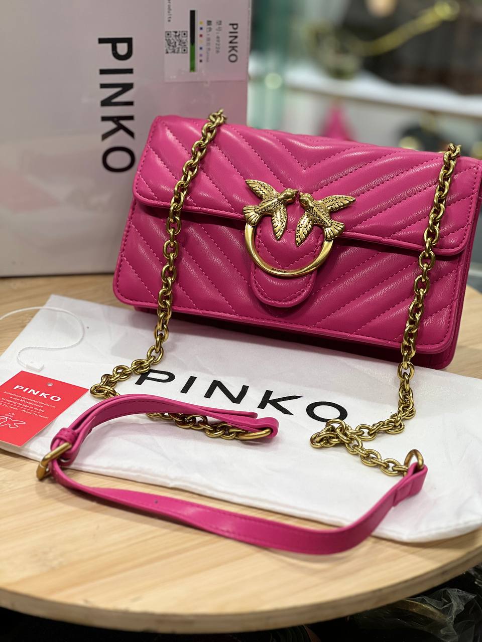 Pïnkô Mini Love Bag One Chevron
