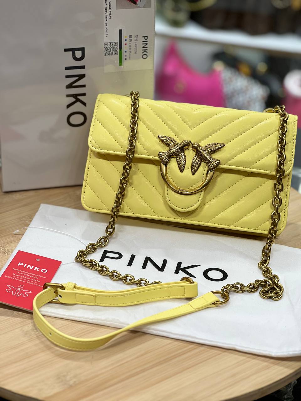 Pïnkô, LOVE ONE MINI DC V-QUILT NAPPA Femme