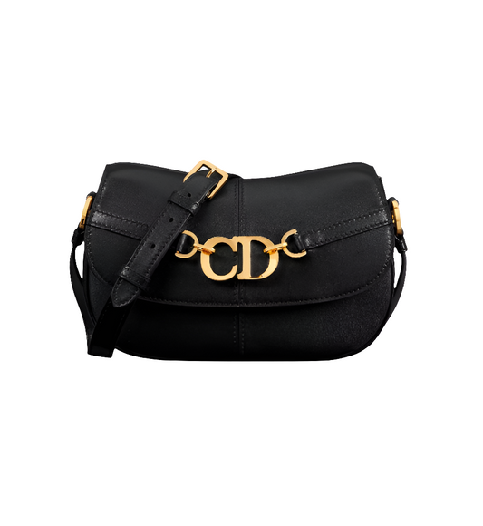 Di*r Premium en cuir Quality Small  Besace Bag For Women (Black)