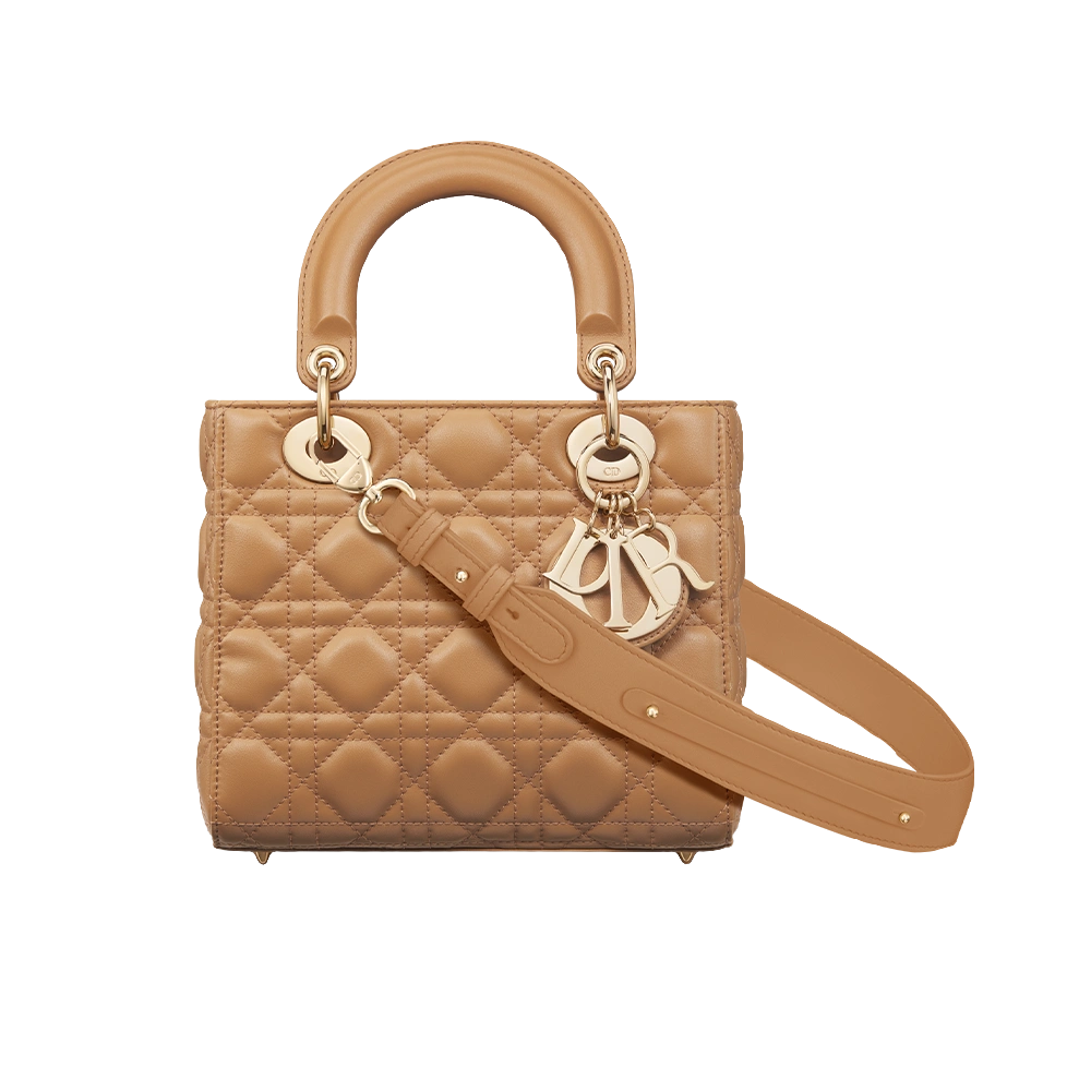 Sac Ladÿ Diôr My ABCDior Small
d'agneau Cannage couleur Light Gold