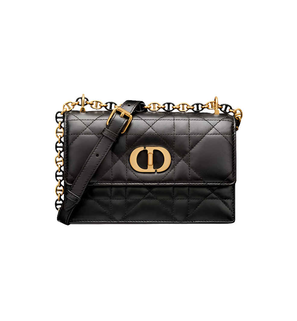 Diôr Mini sac Miss Caro
d'agneau Macrocannage noir
