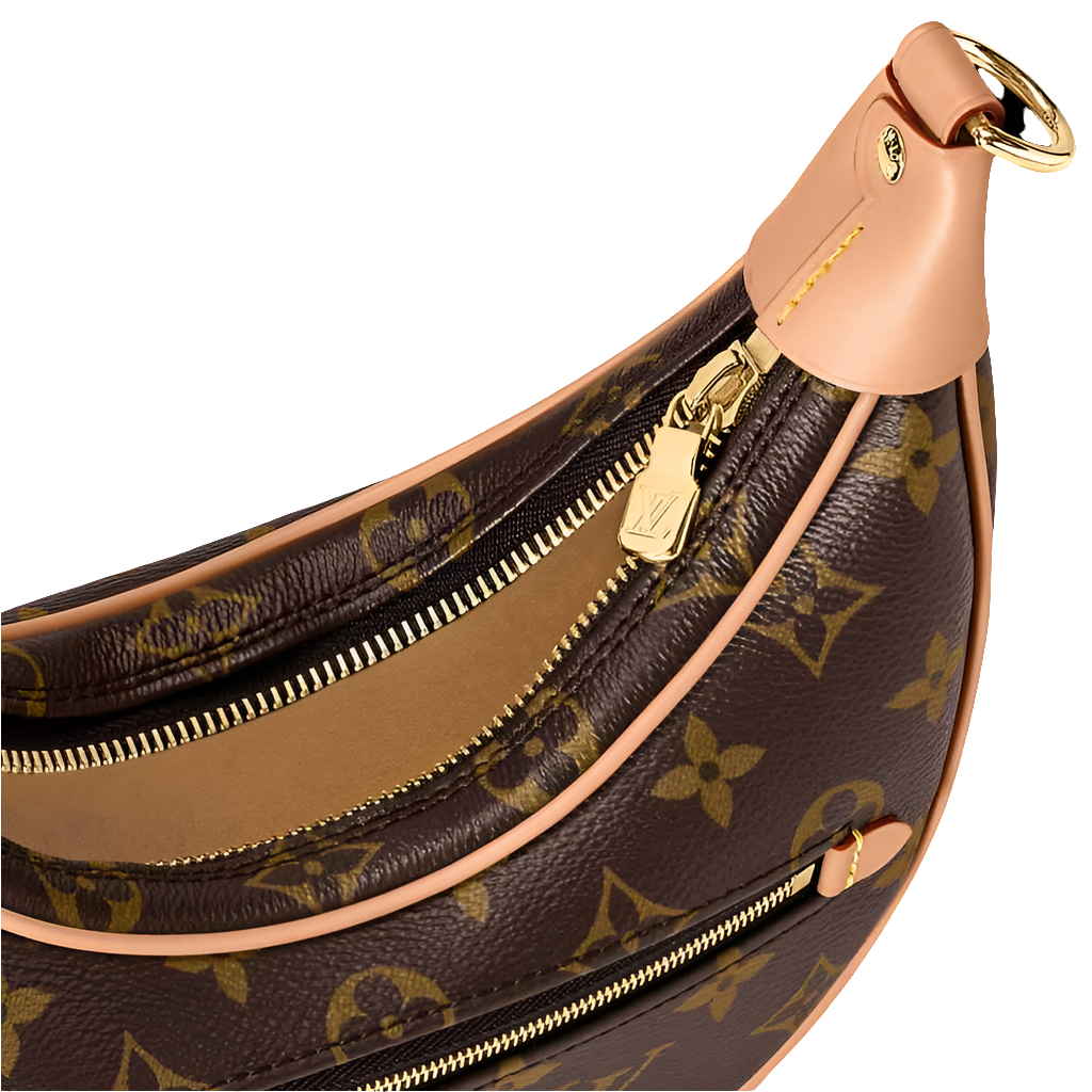 LV Sac Loop marron en cuir