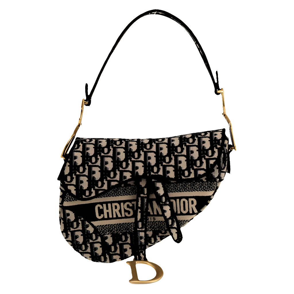 SAC DIÔR SADDLE JACQUARD