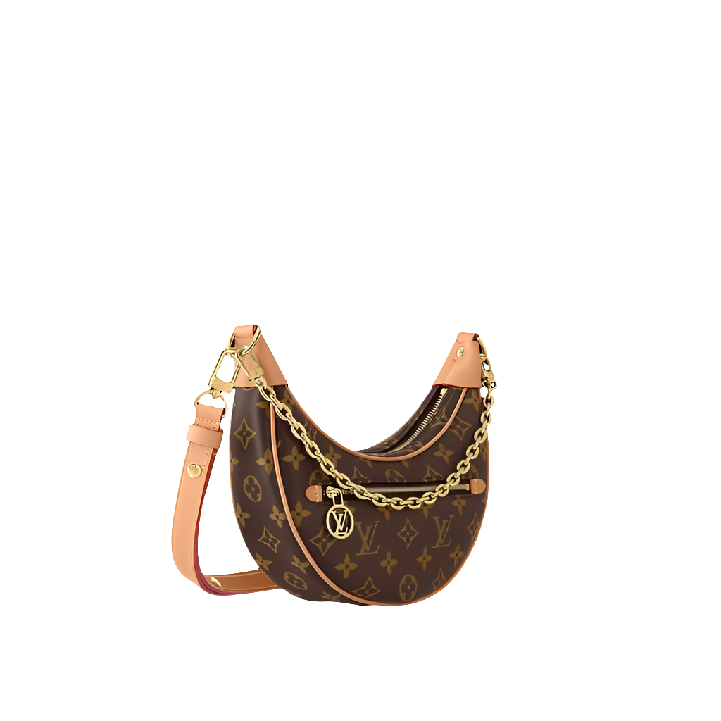 LV Sac Loop marron en cuir