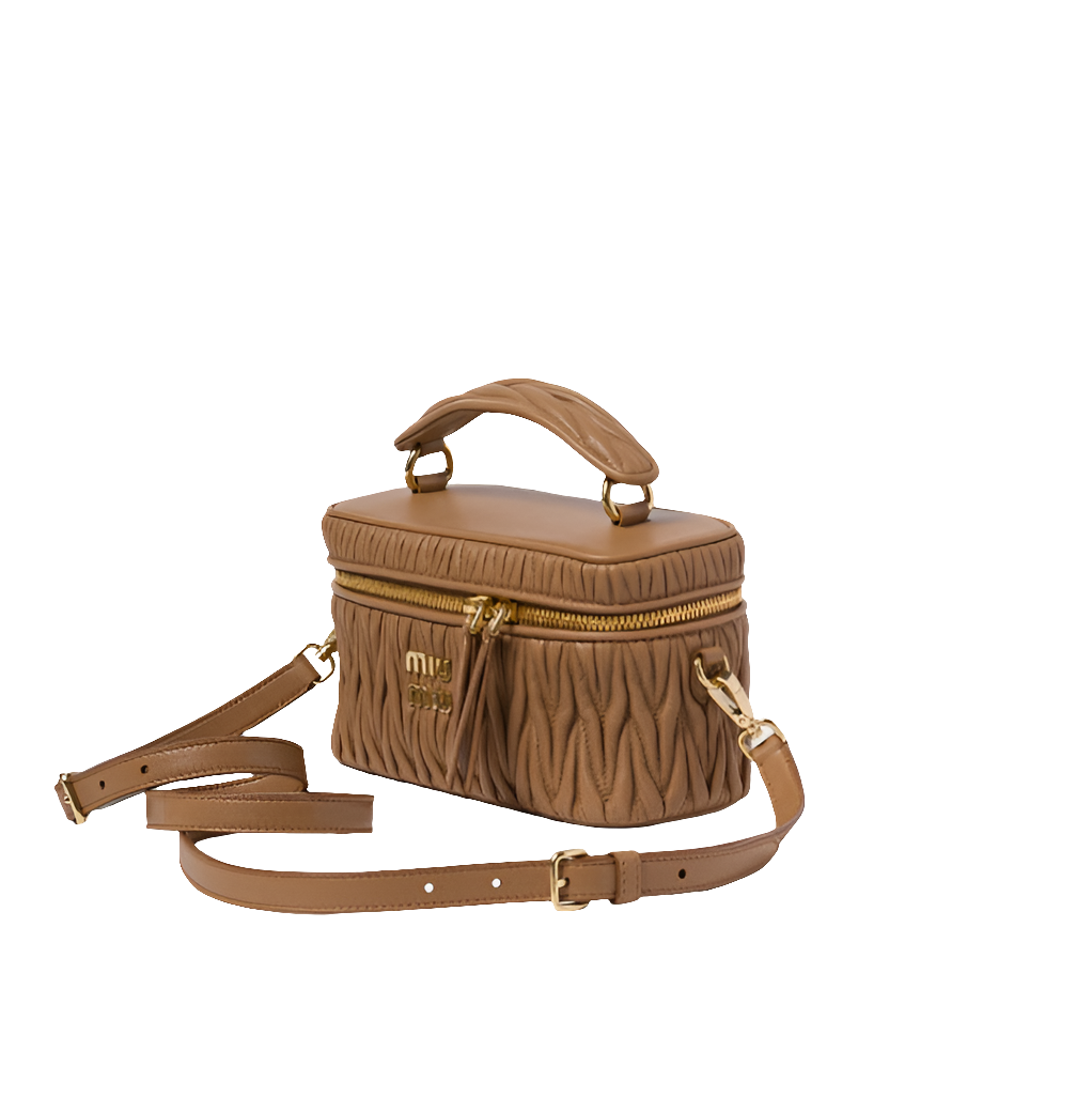 MIÛ MIÜ Sac porté épaule  nappa matelassé