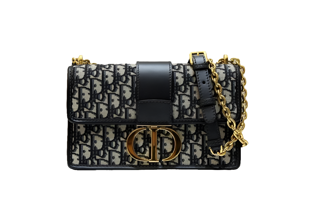 Diôr Sac chaîne 30 Montaigne
Toile jacquard Diôr Oblique Noir