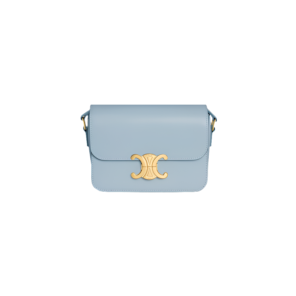 Cêlinë Teen Triomphe Bag in shiny calfskin