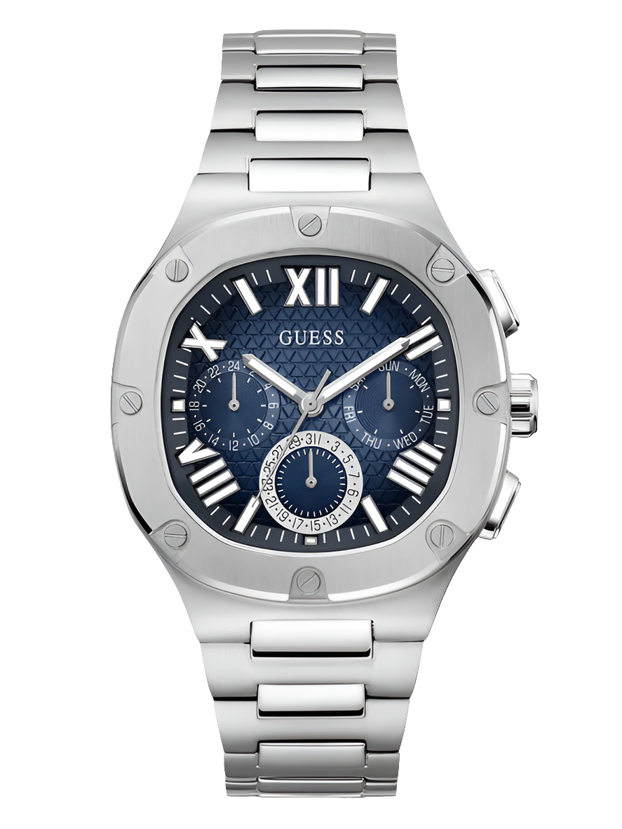 GÛESS Mens Gunmetal Multi-function Watch