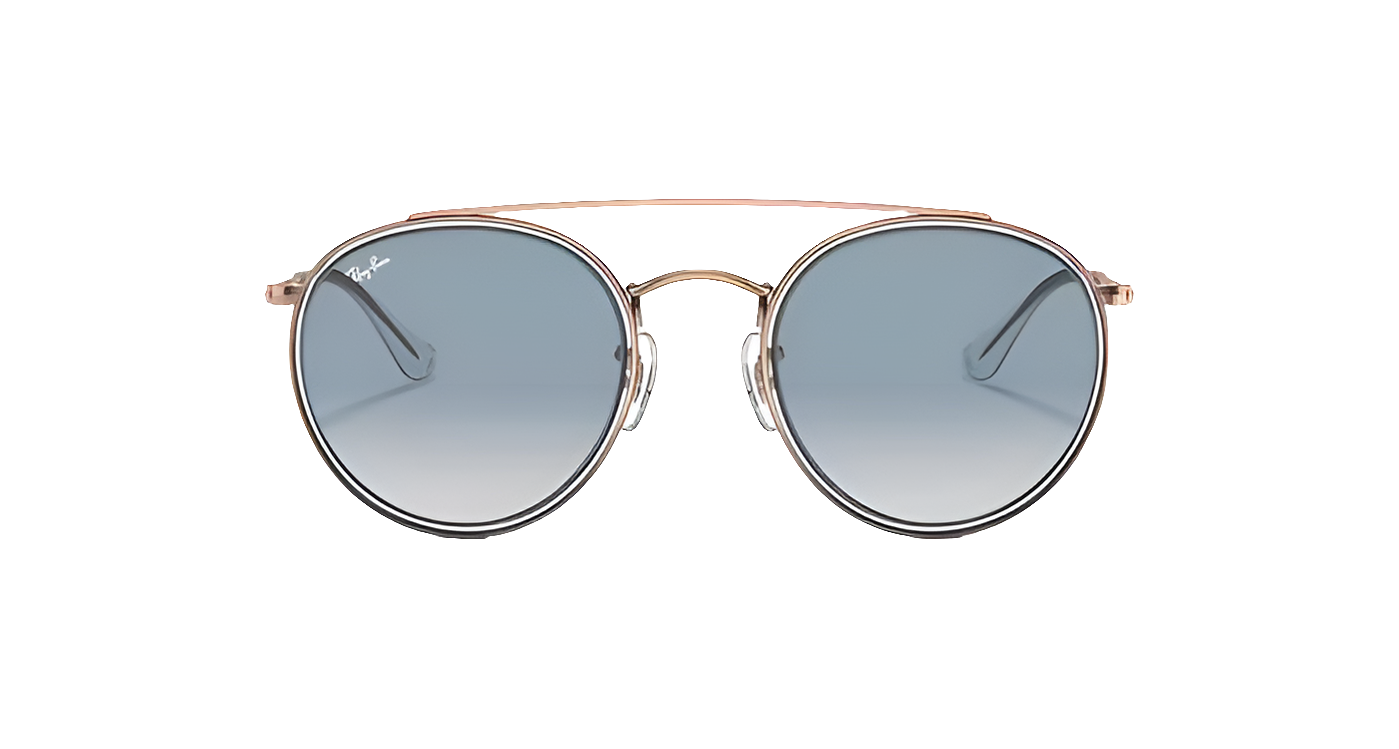 Ray-Ban Round Double Bridge femme et homme