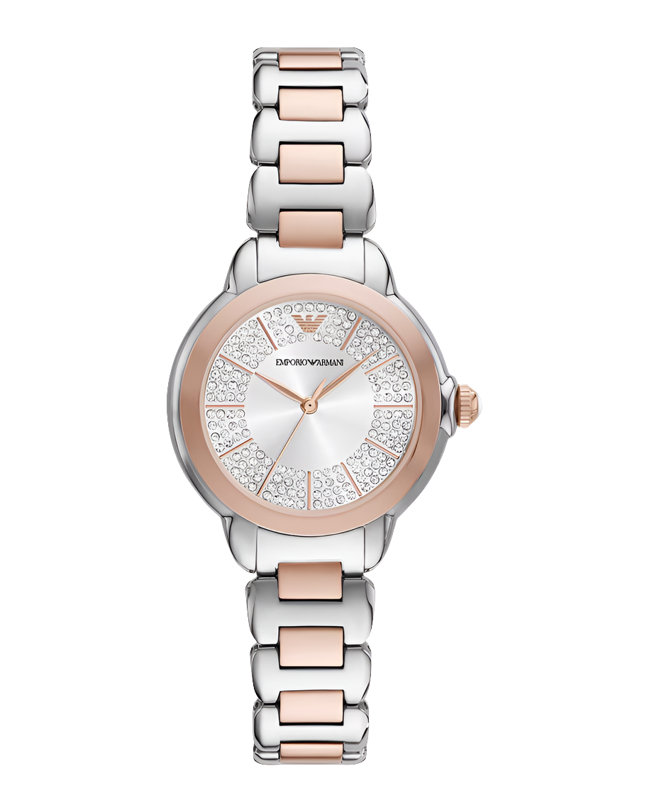 Montre Empôriô Armani Mia Bicolore Rosé Pour Femme, AR11643