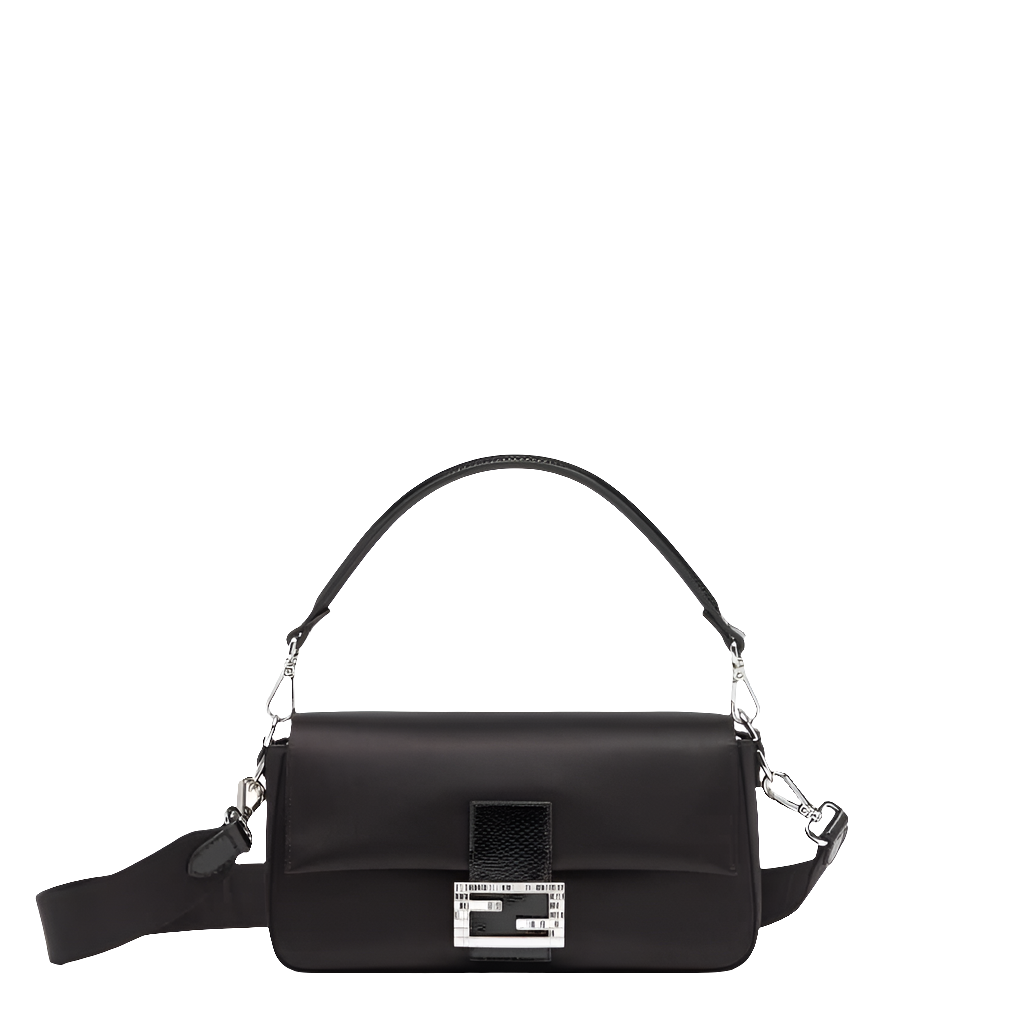 Fendi ROMYTISA MINT Baguette Sacs Noir