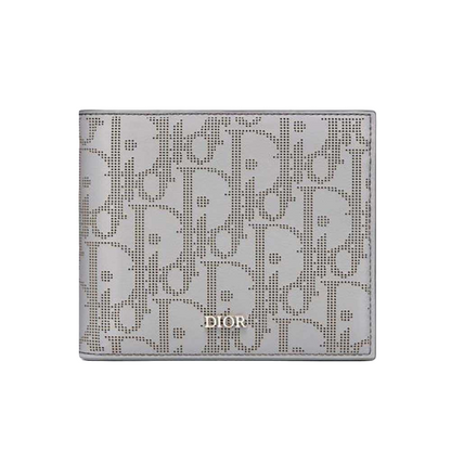 &ior Men Wallet Gray &ior Oblique Galaxy Leather