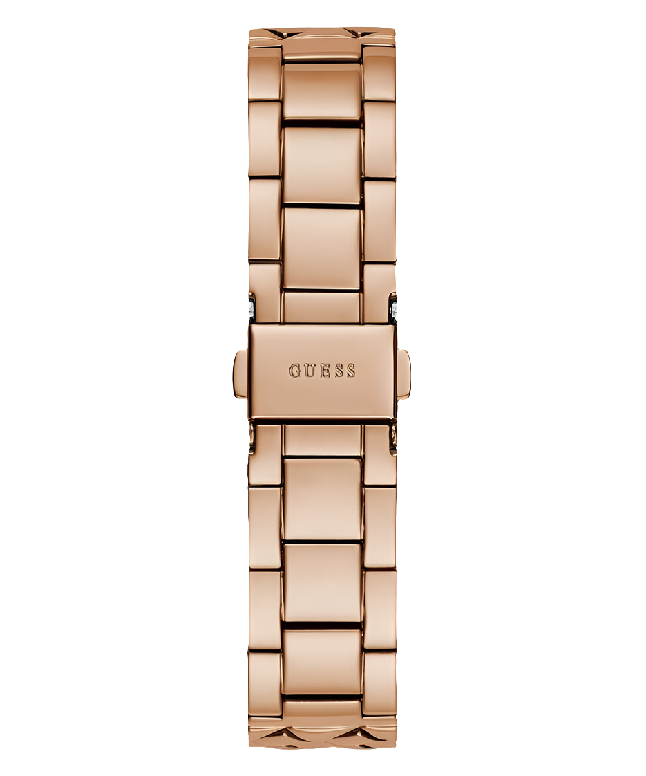 GÛESS Ladies Rose Gold Tone Analog Watch