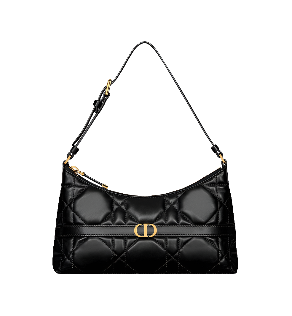 Diôr Mini sac Cigale Miss Caro
d'agneau Macrocannage noir